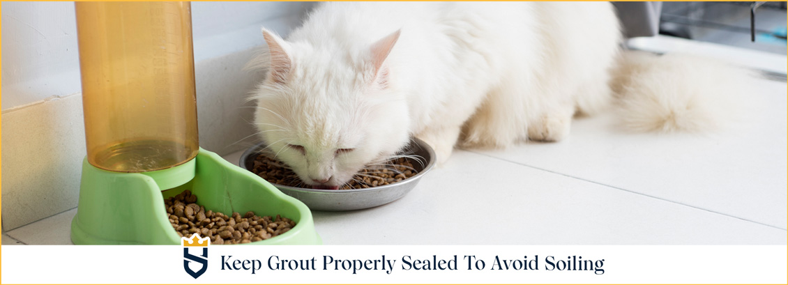 Keep Grout Properly Sealed to Avoid Soiling 