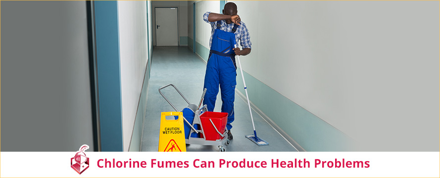 Chlorine Fumes Can Produce Health Issues to People