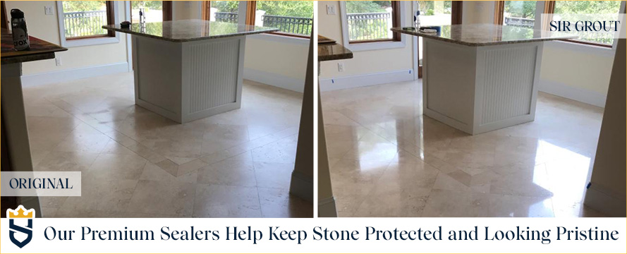 Our Premium Sealants Keep Stone Surfaces Looking Pristine and Protected