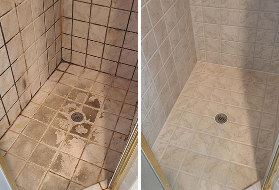 Tile and Grout Cleaners Before and After