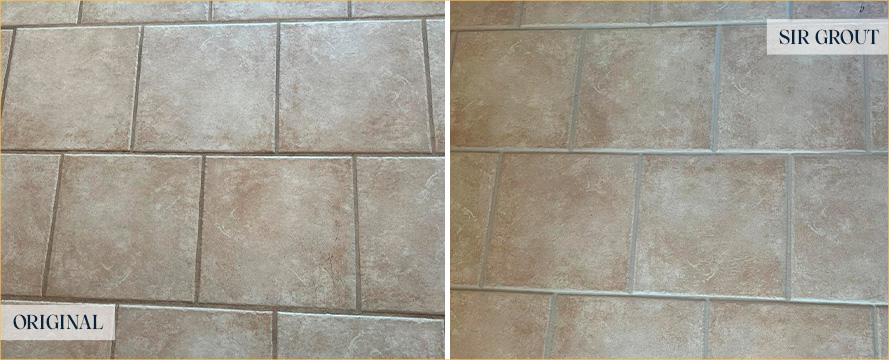 Floor Restored by Our Expert Tile and Grout Cleaners in Port Saint Lucie, FL