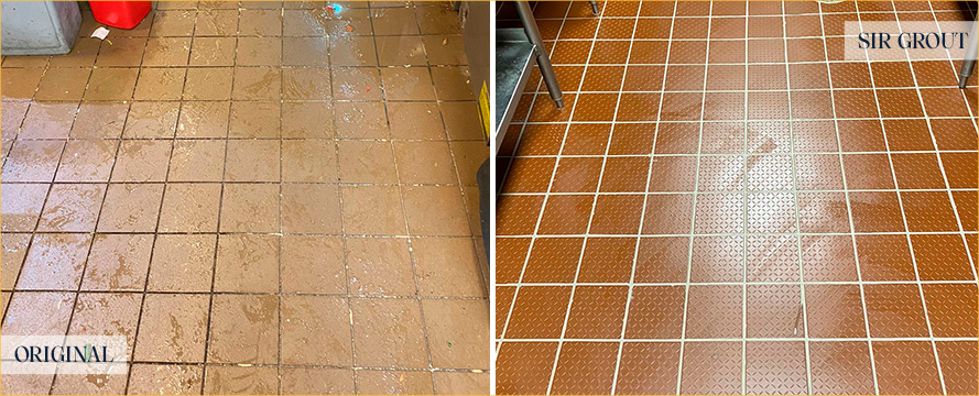 Floor Restored by Our Expert Tile and Grout Cleaners in Port Saint Lucie, FL